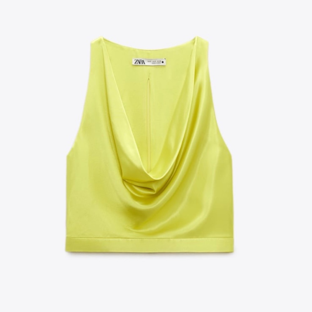Satin top